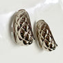 Maxi Quilted Drop Earrings