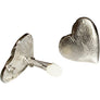 Maxi Heart Stud Earrings