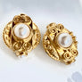 Vintage Arabesco Stud Earrings