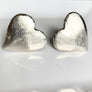 Maxi Heart Stud Earrings