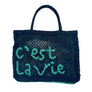 C´EST LA VIE JUTE BAG - LARGE / more colors