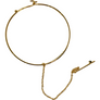 Pearl Lariat Ring Necklace Set of 3