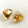 Vintage Piramide Stud Earrings