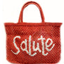 SALUTE SMALL JUTE BAG/ more colors