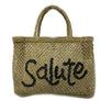 SALUTE SMALL JUTE BAG/ more colors