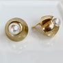 Vintage Stud Pearl Earrings