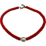 Uni-Color & Pearl Minimal Beads Necklace / More colors