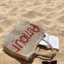 AMOUR JUTE BAG / see more colors