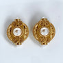 Vintage Arabesco Stud Earrings