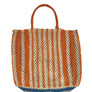 STRIPES JUTE BAG - LARGE