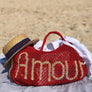 AMOUR JUTE BAG / see more colors