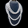 70cm Long Chunky Pearls Trend Necklace