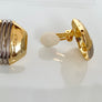 Vintage Bicolor Classic Stud Earrings