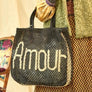 AMOUR JUTE BAG / see more colors