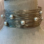 Swerl Pearl Choker Necklace