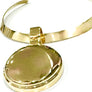 Maxi Circle Pendant Ring Type Collar Necklace