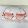French Rose Aviator Trendy Sunglasses