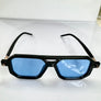 Black / Blue Aviator Trendy Sunglasses