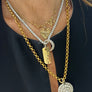 LA VITA E´ BELLA Unisex Word Plate Pendant