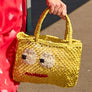 BISOU JUTE BAG X-SMALL / RED