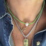 C´EST LA VIE Unisex Word Plate Pendant