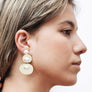 Pearls Cosmos Antena Earrings