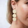 Triple Cosmos Antena Earrings