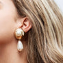 Vintage Bubble Dangle Pearl Earrings