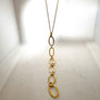 Delicate Movement Lariat Necklace