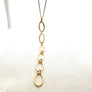 Delicate Movement Lariat Necklace