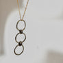 Delicate Movement Lariat Necklace