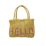 HELLO JUTE BAG X-SMALL / YELLOW