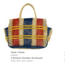 TARTAN JUTE - SMALL / MULTICOLOR PALACE