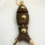 Wooden Small Fish Charm with Stud