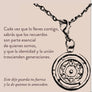 Circular Magen David Pendant