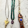 Wooden Small Fish Charm