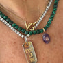 Beaded Gemstone Necklace