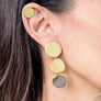 Triple Cosmos Antena Earrings