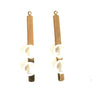 Pearl Look Up Detachable Earrings