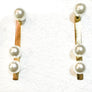 Pearl Look Up Detachable Earrings
