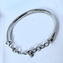 Maxi Tube Ring Type Collar Necklace