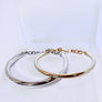 Maxi Tube Ring Type Collar Necklace