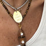 Wooden Small Fish Charm
