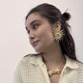 Maxi Sun Stud Earrings