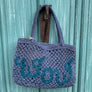 WOW JUTE BAG X-SMALL / BLUE / Available in CARACAS