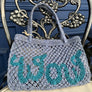 WOW JUTE BAG X-SMALL / BLUE / Available in CARACAS