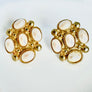 Vintage Maxi Multi Stone Earrings