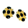 Vintage Maxi Multi Stone Earrings
