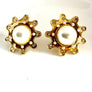 Vintage Maxi Sun Shape Earrings