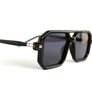 Black / Black Aviator Trendy Sunglasses